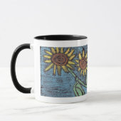 Sonnenblumen Forever - Kinder Kunst für CHOC Tasse (Links)