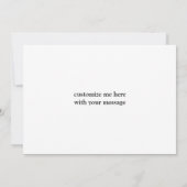 Sonnenblumen Foto Beautiful Custom Happy Geburtsta Karte (Rückseite)