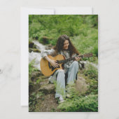 Sonnenblumen Foto in der Ankündigung des Gedächtni (Rückseite)