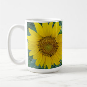 Sonnenblumen-Foto Kaffeetasse