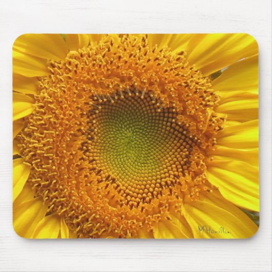 Sonnenblumen Foto Mousepad (Vorne)