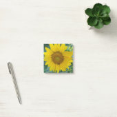 Sonnenblumen-Foto Post-it Klebezettel (Büro)