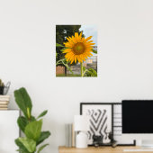 Sonnenblumen-Foto-Poster Poster (Heimbüro)