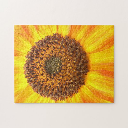 Sonnenblumen-Foto Puzzle (Horizontal)