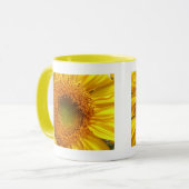 Sonnenblumen Foto Tasse (Vorderseite Links)