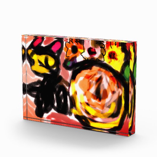 Sonnenblumen Fotoblock (Rechts)