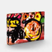 Sonnenblumen Fotoblock (Links)