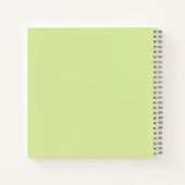 Sonnenblumen-Fotobuch Notizblock (Rückseite)
