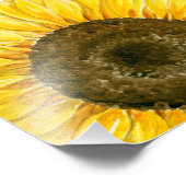 Sonnenblumen Fotodruck (Ecke)