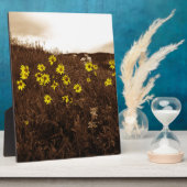 Sonnenblumen Fotoplatte (Seite)