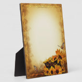 Sonnenblumen Fotoplatte (Seite)