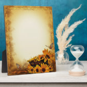 Sonnenblumen Fotoplatte (Seite)