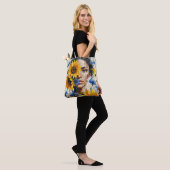 Sonnenblumen Frau Tasche (Am Model)
