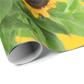 Sonnenblumen - Freiheit Ukraine Frieden ukrainisch Geschenkpapier (Rolleneckpunkt)