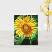 Sonnenblumen Freude Karte (Gelbe Blume)