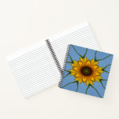 Sonnenblumen Freude ... Notizblock (Innenseite)