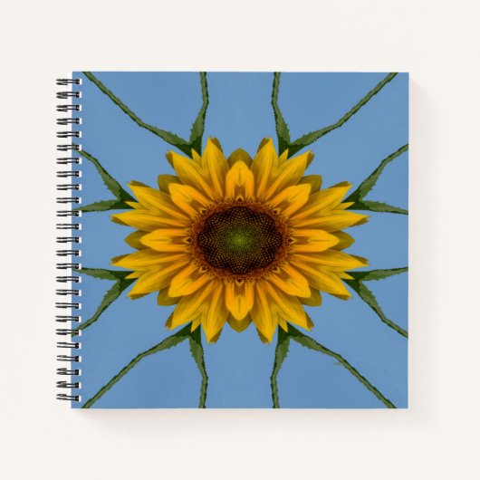 Sonnenblumen Freude ... Notizblock (Vorderseite)