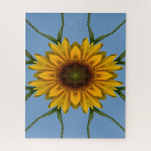 Sonnenblumen Freude .... Puzzle (Vertikal)