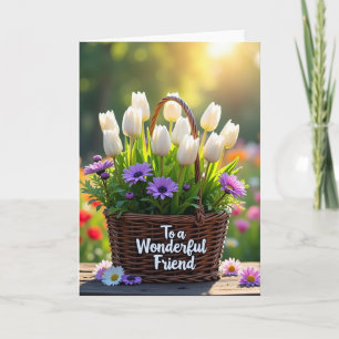 Sonnenblumen Freund Karte