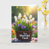 Sonnenblumen Freund Karte (Gelbe Blume)