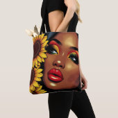 Sonnenblumen Frische Pasta machen Tasche (Von Nahem)