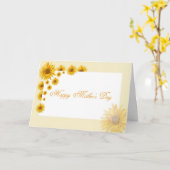 Sonnenblumen Frohes Muttertag Blumengrüße Karte (Gelbe Blume)