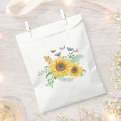 Sonnenblumen Frühling Geschenktütchen (Ausgeschnitten)