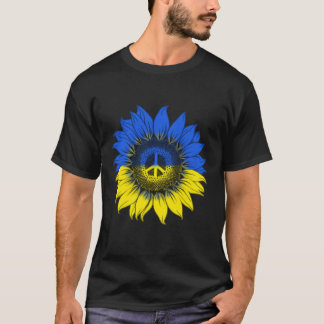 Sonnenblumen für den Frieden der Ukraine T-Shirt