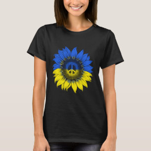 Sonnenblumen für den Frieden der Ukraine T-Shirt