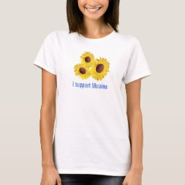Sonnenblumen für die Ukraine Design TeeShirt T - S T-Shirt