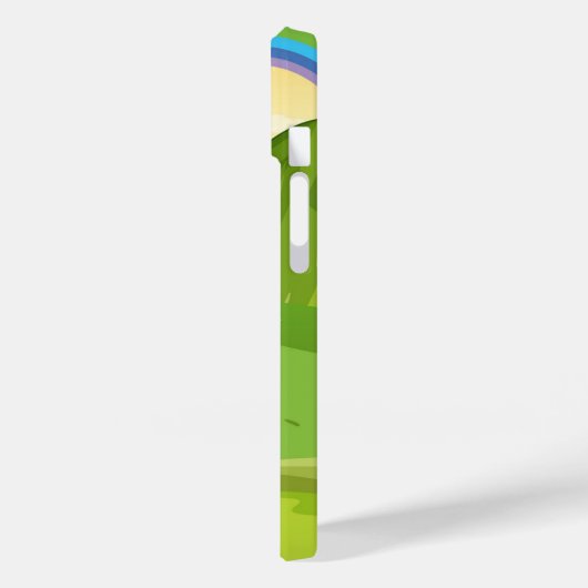 Sonnenblumen für niedliche Schweine Case-Mate iPhone Hülle (Rückseite / Links)