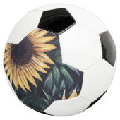 Sonnenblumen Fußball (Dreiviertel)
