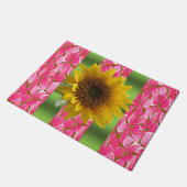 Sonnenblumen Fußmatte (Schrägansicht)