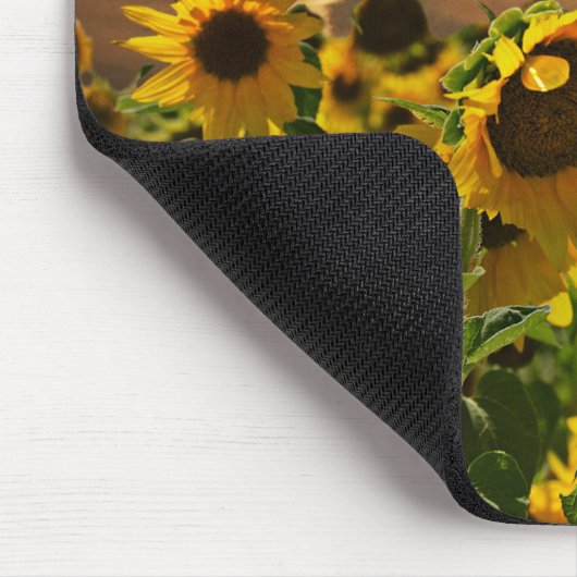 Sonnenblumen Galore Mousepad (Ecke)