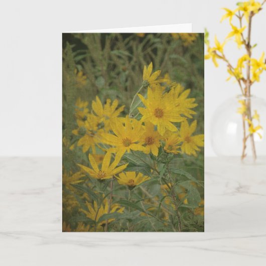 Sonnenblumen, Geburtstag Karte (Gelbe Blume)