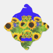 Sonnenblumen Gefälligkeitsboxen Geschenkschachtel (Ungefaltet)