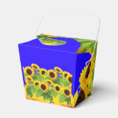 Sonnenblumen Gefälligkeitsboxen Geschenkschachtel (Vorderseite)