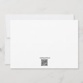 Sonnenblumen gegen einen blauen Himmel - flache Gr Karte (Rückseite)