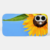 Sonnenblumen gegen Sun iPhone Case Blue Sky (Rückseite (Horizontal))