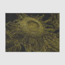 Sonnenblumen Gelb Schwarze Blüte Art Decoupage