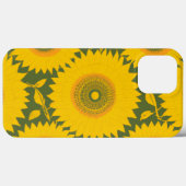 Sonnenblumen - Gelbe Blumenmuster Case-Mate iPhone Hülle (Rückseite (Horizontal))