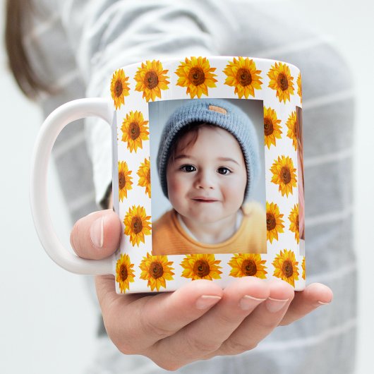 Sonnenblumen Gelbe Fotos Kaffeetasse