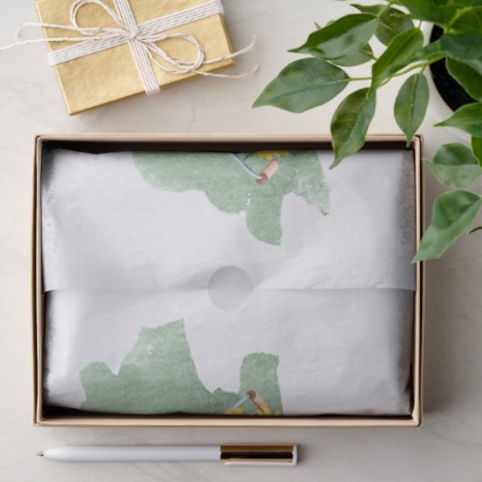 Sonnenblumen Gelbes Waschbecken Bouquet Seidenpapier (Geschenk)