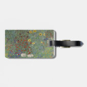 Sonnenblumen Gepäckmarke Gepäckanhänger (Rückseite horizontal)