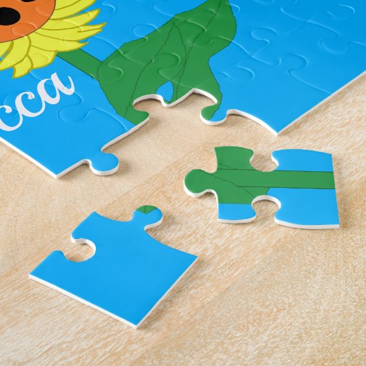 Sonnenblumen Gesang Puzzle (Seite)