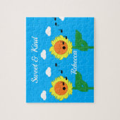 Sonnenblumen Gesang Puzzle (Vertikal)