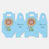 Sonnenblumen-Geschenkbox Geschenkschachtel (Ungeklappt)