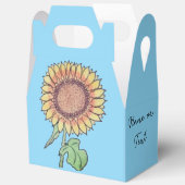 Sonnenblumen-Geschenkbox Geschenkschachtel (Offen)