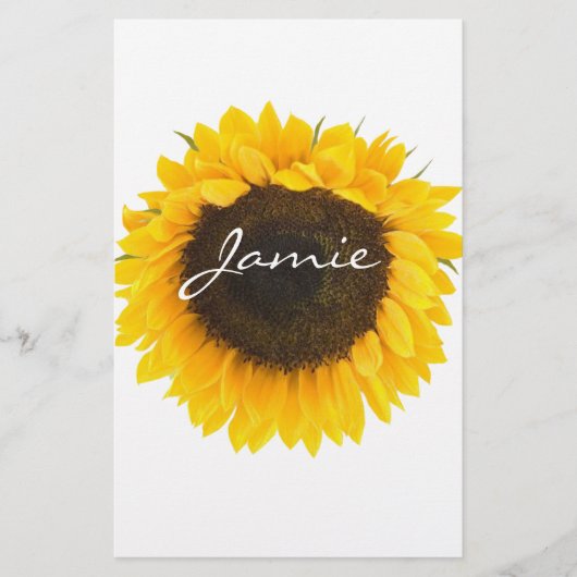 Sonnenblumen Geschenke Briefpapier (Vorderseite)