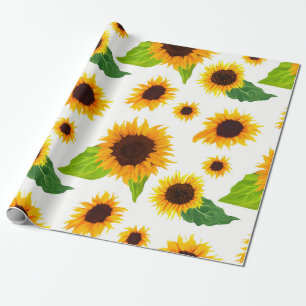 Sonnenblumen Geschenkpapier